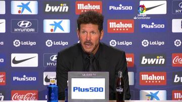 Simeone: "Un cambio que parece defensivo puede ser ofensivo"