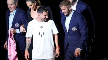 El cómico momento entre David Beckham y Lionel Messi