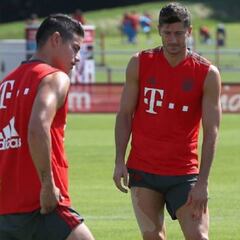 Kovac pone en duda a James para el juego de Copa