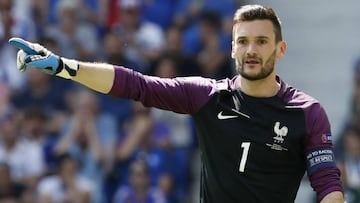 Hugo Lloris, portero de Francia.