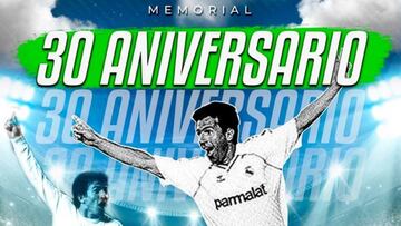 El cartel del memorial que se celebrará en Fuengirola (Málaga) para conmemorar el 30º aniversario de su fallecimiento.