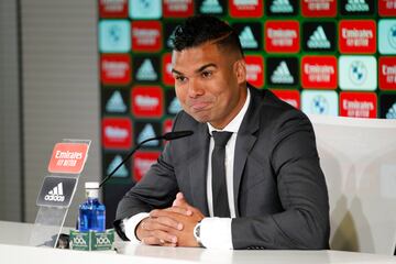 Esta mañana Carlos Henrique Casimiro se ha despedido del Real Madrid tras su marcha al Manchester United.