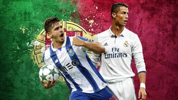 André Silva no oculta que quiere ser el heredero de Cristiano