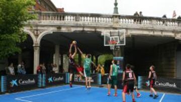 Bilbao acogi&oacute; otro fin de semana de baloncesto con Plaza 2014.