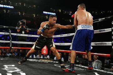 Andre Ward en su último combate ante Alexander Brand.