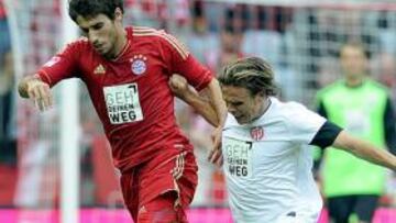 El centrocampista español en el encuentro del Bayern de este fin de semana, ante el Mainz.