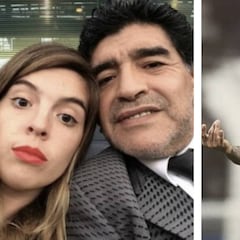 Dalma Maradona le manda un duro mensaje Dani Alves