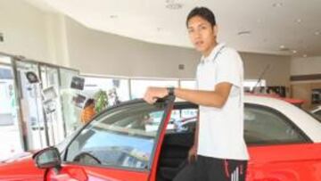 <b>KO. </b>Samuel Galindo no acaba de tener suerte con el Salamanca y estará tres meses lesionado.