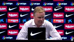 Koeman: "Tenemos un plan con Ansu"