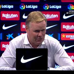 Koeman: "Tenemos un plan con Ansu"