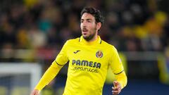 VILLARREAL, SPAIN - JANUARY 19: Dani Parejo of Villareal FC follows the action during the Copa del Rey Round of 16 match between Villarreal CF and Real Madrid at Estadio de la Ceramica on January 19, 2023 in Villarreal, Spain. (Photo by Aitor Alcalde Colomer/Getty Images)