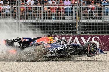 Por el accidente, quedó eliminado en Q1, no marcó tiempo. Para la carrera saldrá 20º o desde el pit lane, según determinen los comisarios.