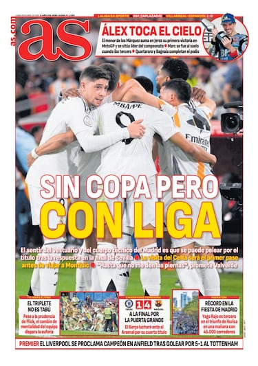 Las portadas de AS de abril