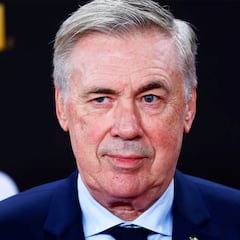 Ancelotti, en el Bernabéu