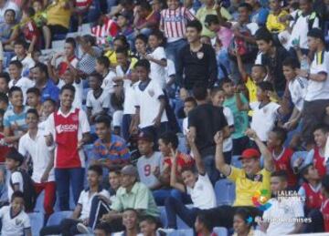 Partido de la primera jornada entre el Real Madrid y el Junior.
