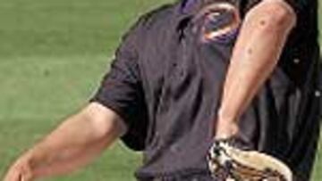 Santos esquiva a las abejas.