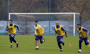 Buenos Aires 17 Mayo 2018, Argentina
Preparativos de la seleccion Argentina en el Predio de la AFA en Ezeiza, donde estÃ¡n 

Foto Ortiz Gustavo
