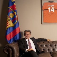 "Veo Laportas por todos lados..., y Laporta sólo hay uno"