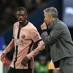 Luis Enrique se rinde a Dembélé