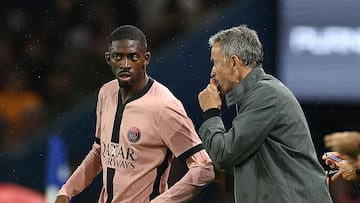 Dembélé se disculpa con Luis Enrique