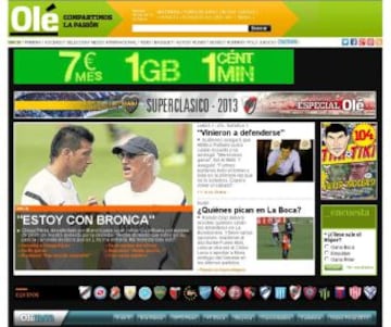 Portadas de la prensa extranjera