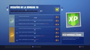 Fortnite Battle Royale: Desafíos de la Semana 10 de la Temporada 6