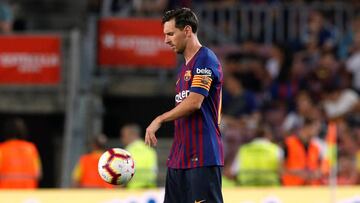 Girona-Bar?a: el enfado de Messi y la desolaci¨®n de Lenglet