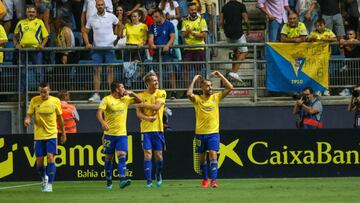 14/09/2019 PARTIDO LIGA SMARTBANK JORNADA 5 CADIZ - GIRONA 1-0 GOL DE ALBERTO PEREA