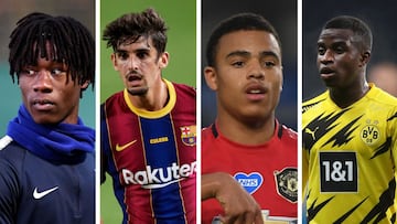 Las estrellas se apuntan a la Euro Sub-21: Camavinga, Koundé, Trincao, Greenwood, Moukoko...