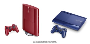 Rojo y azul, nuevos colores para la PlayStation 3 de 500GB
