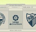 Resumen y goles del Sabadell-Málaga de LaLiga SmartBank