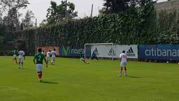 El juvenil de Cruz Azul, Santiago Gim&eacute;nez, se hizo presente en la goleada 4-2 del Tri al Toluca Sub-17.