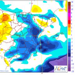 AEMET anuncia la llegada de una DANA en Semana Santa: los lugares donde lloverá