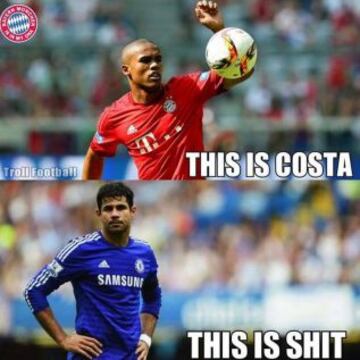 Los memes que 'destrozan' a Diego Costa