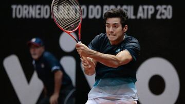 Garín - Ruud (6-4, 6-4): resumen y resultado, Sao Paulo