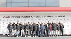 Which Audi model will each Real Madrid player drive?