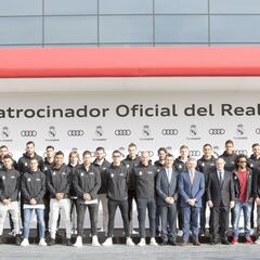 Which Audi model will each Real Madrid player drive?
