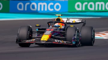 Checo Pérez pierde con Max Verstappen y queda en el segundo lugar en el GP de Miami