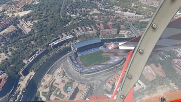 El Calderón sigue en pie... en el nuevo Flight Simulator 2020