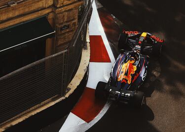 Max Verstappen durante el Gran Premio de Azerbaiyán.