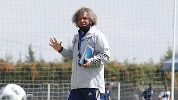 Alberto Gamero, DT de Millonarios, habló en rueda de prensa previo al encuentro ante Equidad y señaló que hasta el momento no hay oferta de Boca por Román