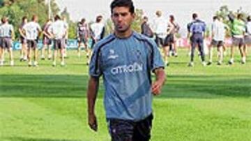 <B>NO TRABAJÓ.</B> Coira no se entrenó ayer y será baja los próximos días.