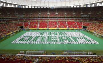 Sede de Brasilia. El estadio Mane Garrincha National.