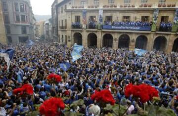 Oviedo celebra el ascenso