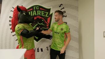 FC Juárez unveil new striker Tomás Molina