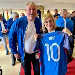 Panenka rememora en Fuengirola el penalti más famoso del mundo