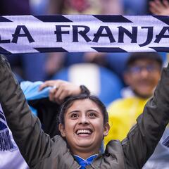 Afición de Puebla, mayoría en el Azteca para enfrentar a Cruz Azul