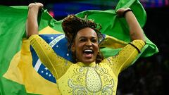 ¿Quién es Rebeca Andrade? La gimnasta brasileña que le ha hecho frente a Simone Biles en los Juegos Olímpicos