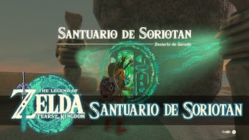 the legend of zelda tears of the kingdom nintendo switch guia santuario soriotan