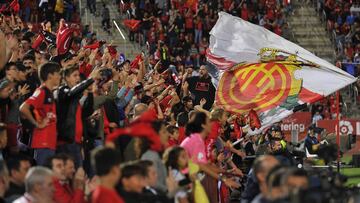 Parte de la afición del Mallorca no quiere que vuelva la Liga